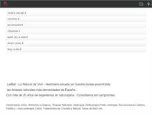 Tablet Screenshot of laimel.es